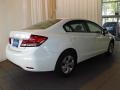 Taffeta White - Civic LX Sedan Photo No. 3