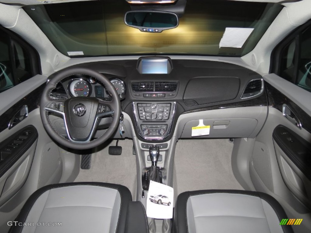 2013 Encore Premium - Satin Steel Gray Metallic / Titanium photo #4