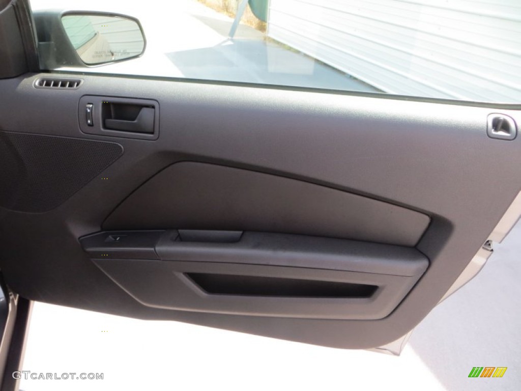 2010 Mustang V6 Premium Coupe - Sterling Grey Metallic / Stone photo #24