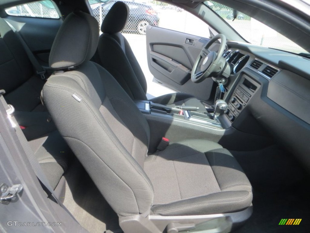 2010 Mustang V6 Premium Coupe - Sterling Grey Metallic / Stone photo #26