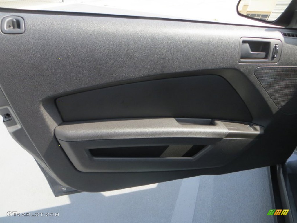 2010 Mustang V6 Premium Coupe - Sterling Grey Metallic / Stone photo #29