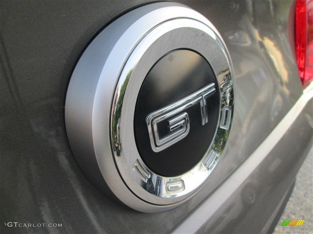 2010 Mustang GT Premium Coupe - Sterling Grey Metallic / Charcoal Black photo #6