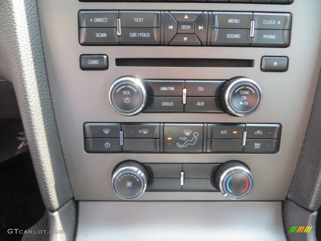 2010 Mustang V6 Premium Coupe - Sterling Grey Metallic / Stone photo #36