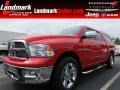 2011 Flame Red Dodge Ram 1500 Big Horn Crew Cab  photo #1