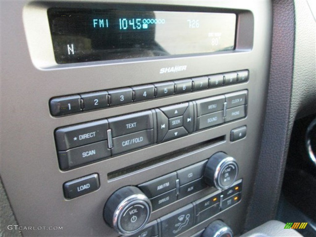 2010 Mustang GT Premium Coupe - Sterling Grey Metallic / Charcoal Black photo #13