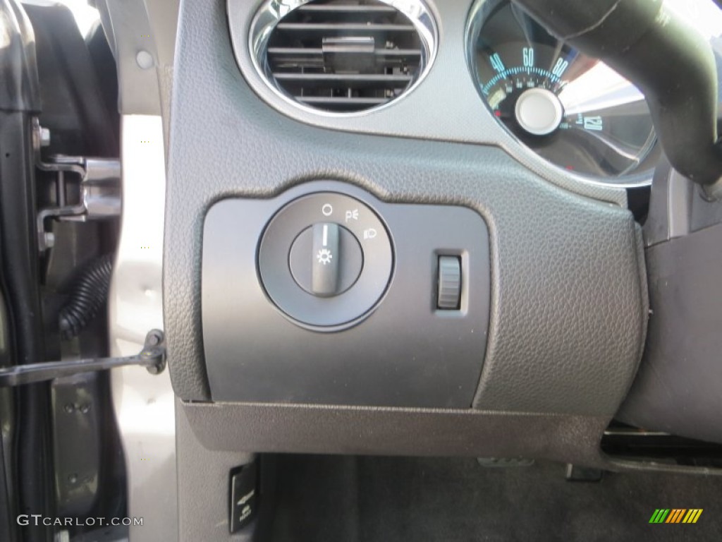 2010 Mustang V6 Premium Coupe - Sterling Grey Metallic / Stone photo #41