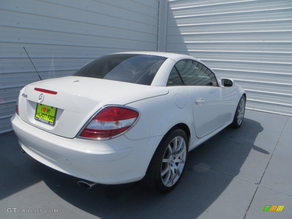 2006 SLK 350 Roadster - Alabaster White / Brown Nappa photo #4