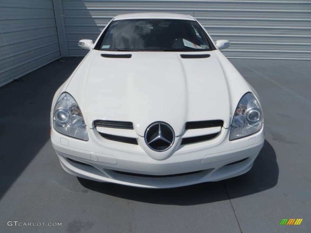2006 SLK 350 Roadster - Alabaster White / Brown Nappa photo #10