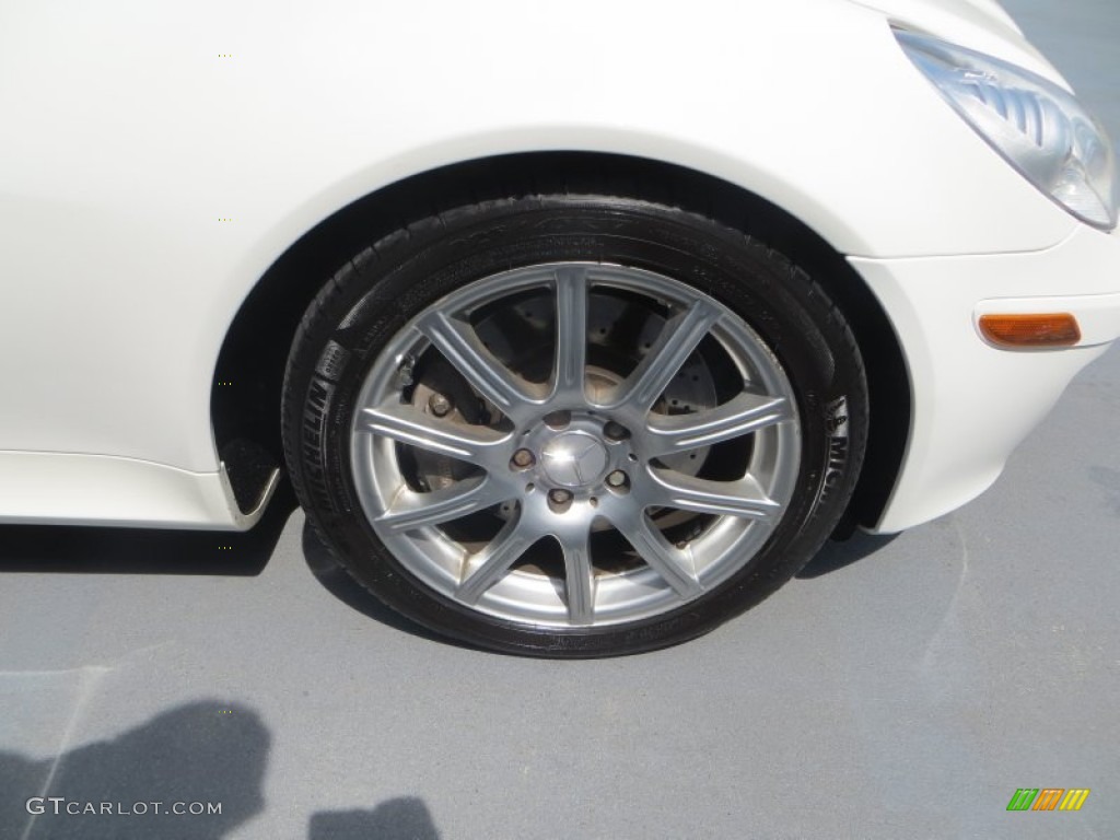 2006 SLK 350 Roadster - Alabaster White / Brown Nappa photo #16