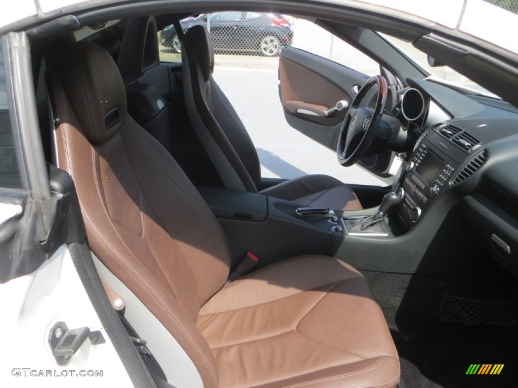 2006 SLK 350 Roadster - Alabaster White / Brown Nappa photo #20