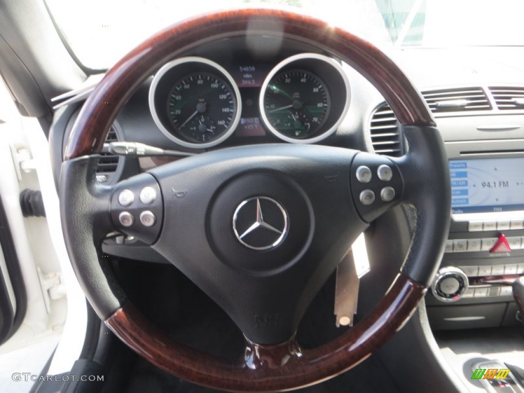 2006 SLK 350 Roadster - Alabaster White / Brown Nappa photo #31