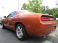 2011 Toxic Orange Pearl Dodge Challenger SE  photo #2