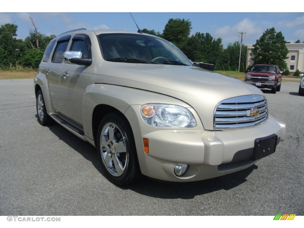 2009 HHR LT - Gold Mist Metallic / Cashmere photo #1