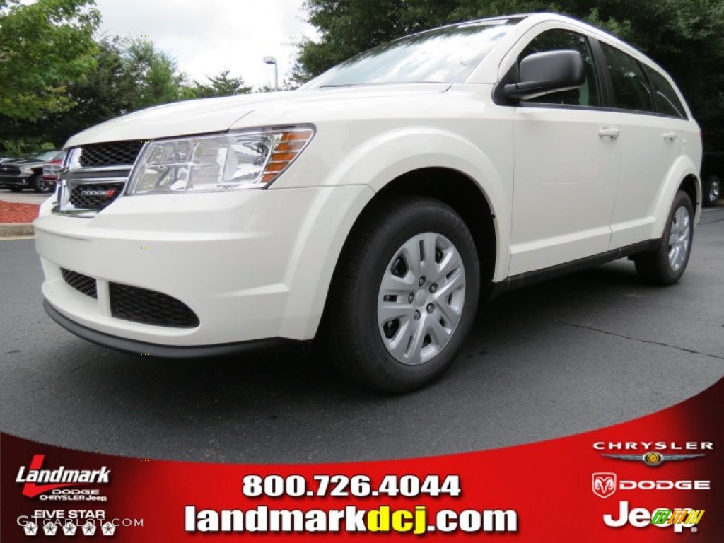 White Dodge Journey