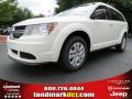 2013 White Dodge Journey American Value Package  photo #1