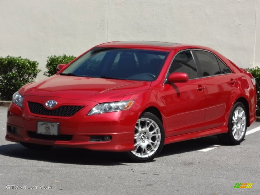 Barcelona Red Metallic Toyota Camry