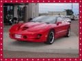 Bright Red 2002 Pontiac Firebird Trans Am Coupe