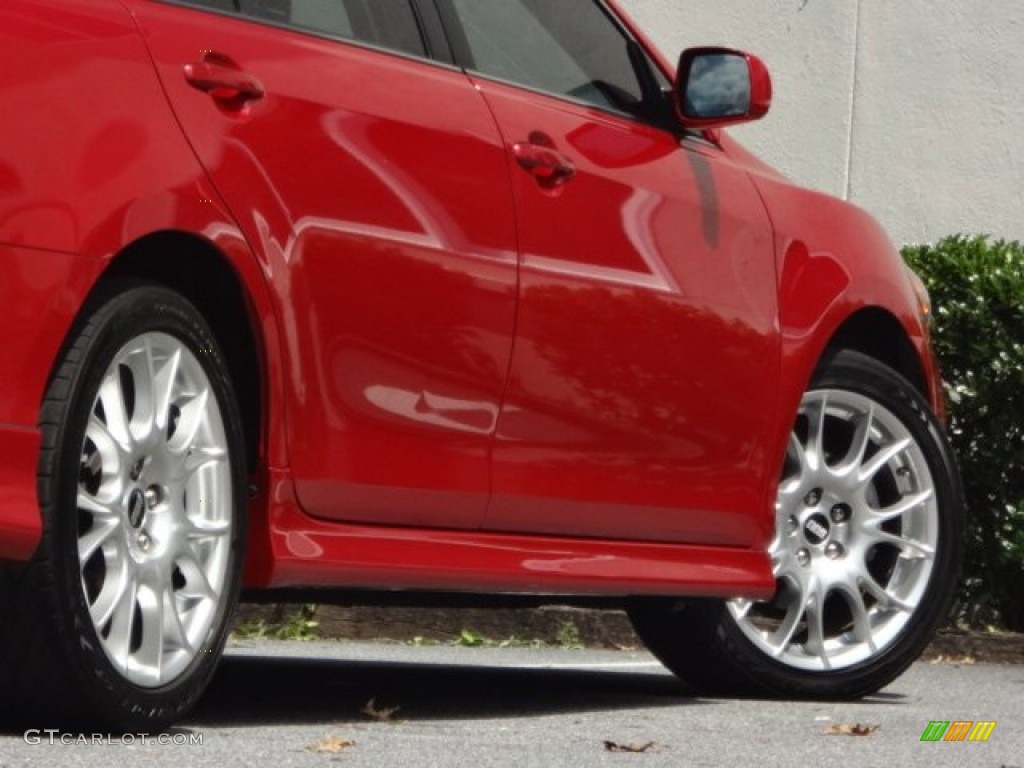 2008 Camry SE V6 - Barcelona Red Metallic / Dark Charcoal photo #4