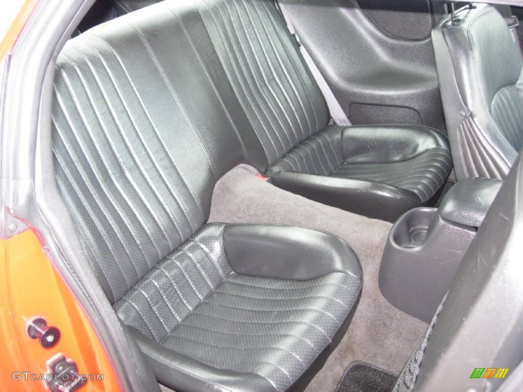 2002 Pontiac Firebird Trans Am Coupe Rear Seat Photo #84104252