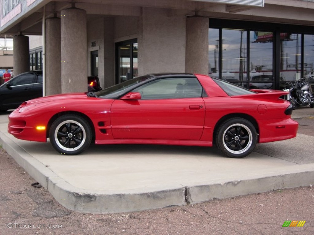 Bright Red 2002 Pontiac Firebird Trans Am Coupe Exterior Photo #84104297