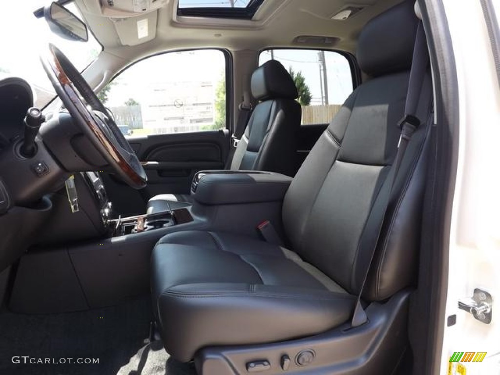 Ebony Interior 2014 GMC Yukon Denali Photo #84104717