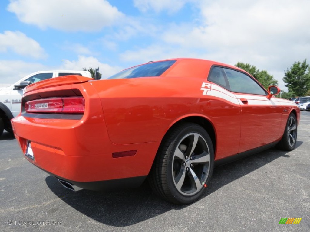 Hemi Orange Pearl 2013 Dodge Challenger R/T Classic Exterior Photo #84104897