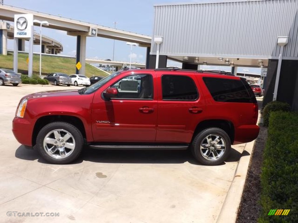 Crystal Red Tintcoat 2014 GMC Yukon SLE Exterior Photo #84105038
