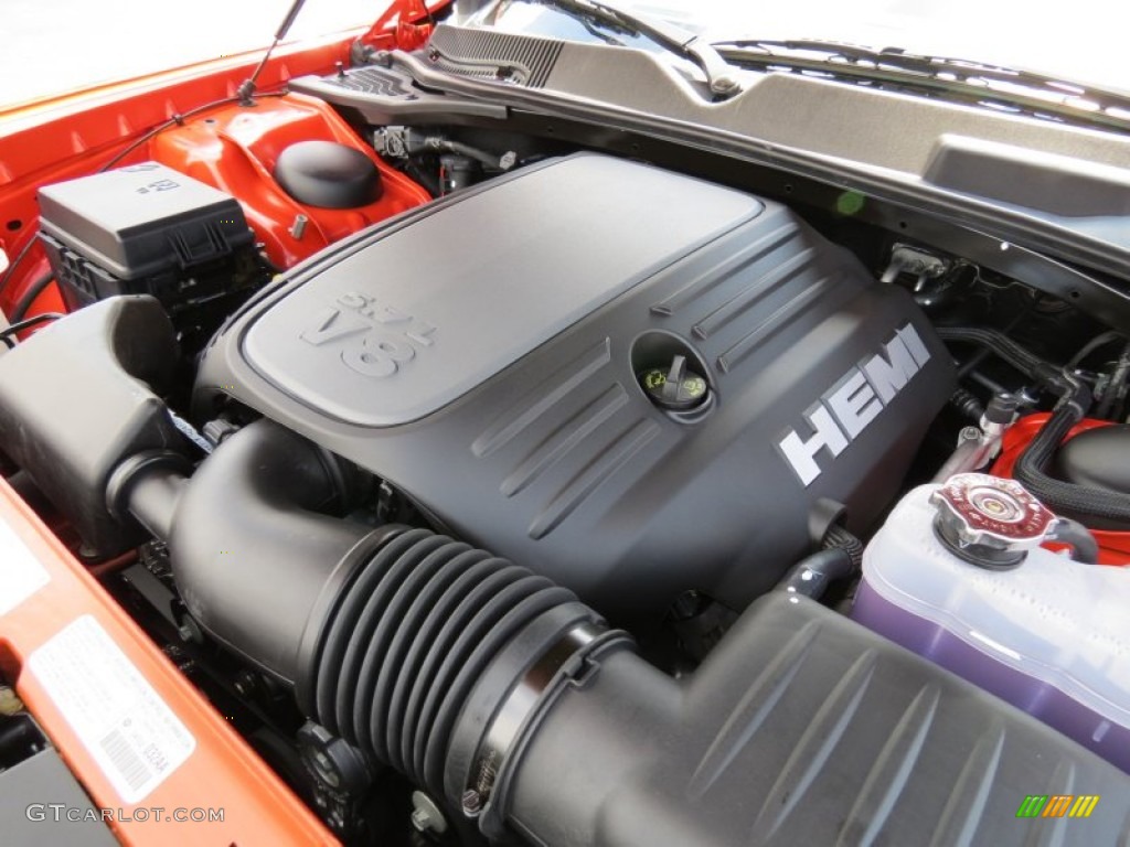 2013 Dodge Challenger R/T Classic 5.7 Liter HEMI OHV 16-Valve VVT V8 Engine Photo #84105086