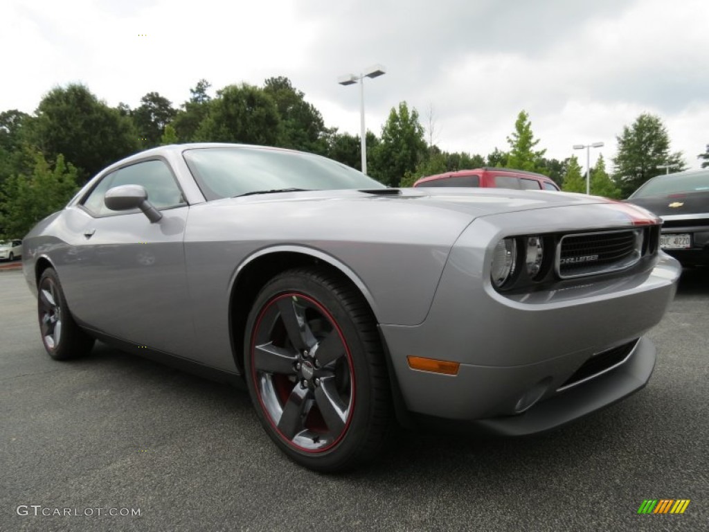 2013 Challenger Rallye Redline - Billet Silver Metallic / Dark Slate Gray photo #4