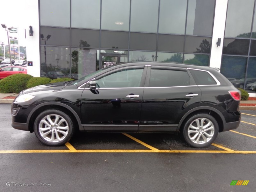 Brilliant Black 2011 Mazda CX-9 Grand Touring AWD Exterior Photo #84105746