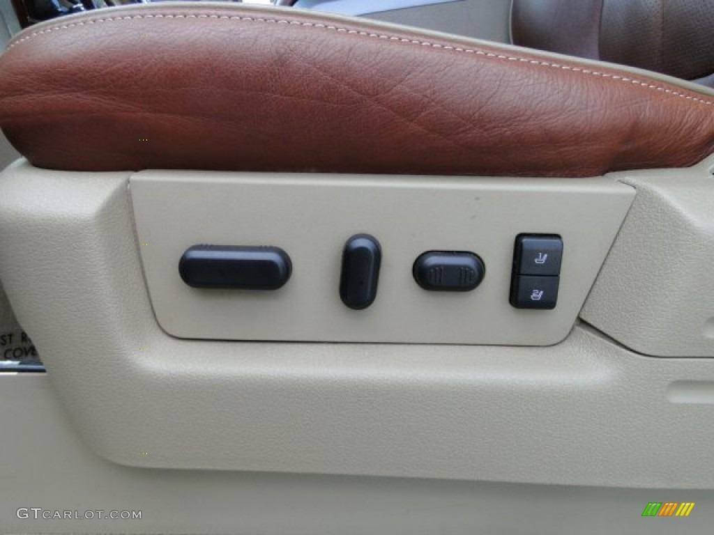 2010 F150 King Ranch SuperCrew - Oxford White / Chapparal Leather photo #28