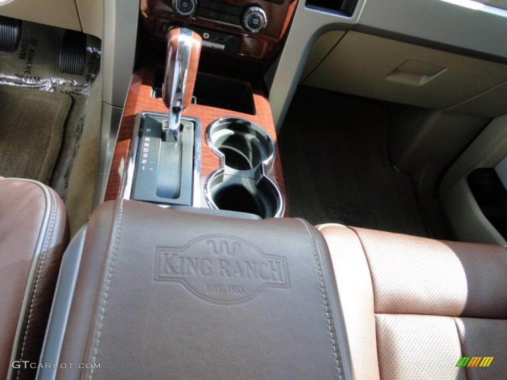 2010 F150 King Ranch SuperCrew - Oxford White / Chapparal Leather photo #29