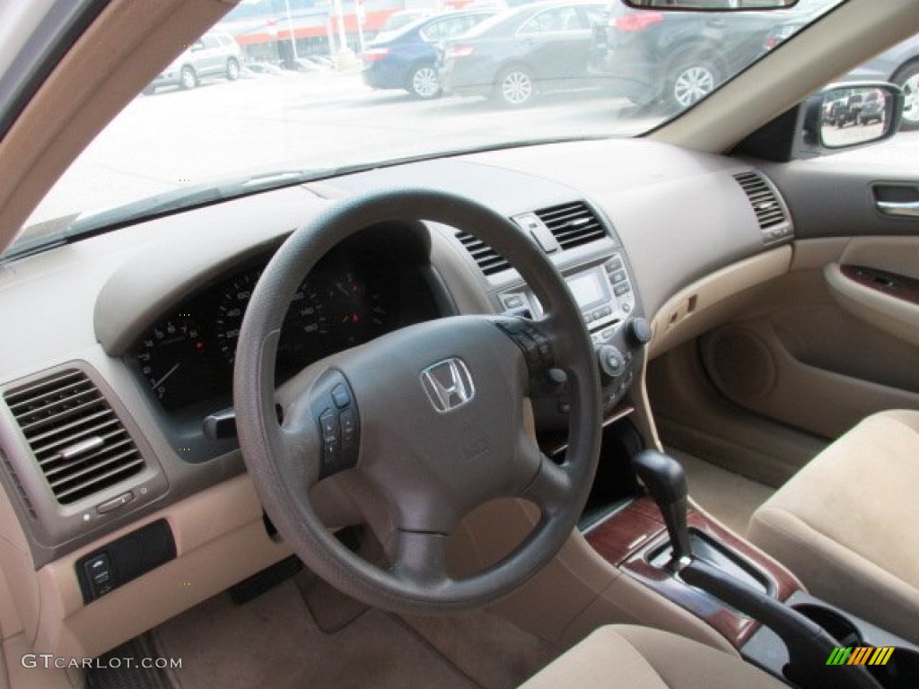 2007 Accord EX Sedan - Taffeta White / Ivory photo #9