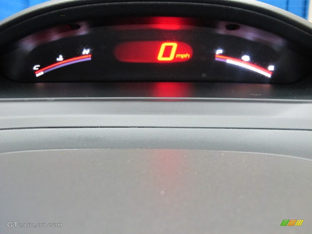 2008 Civic Si Coupe - Habanero Red Pearl / Black photo #27