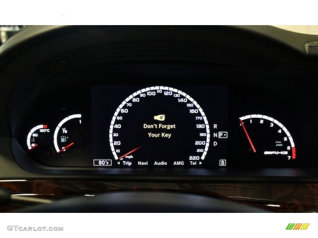 2008 Mercedes-Benz S 65 AMG Sedan Gauges Photo #84108095