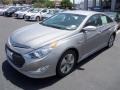 2013 Hyper Silver Metallic Hyundai Sonata Hybrid Limited  photo #1