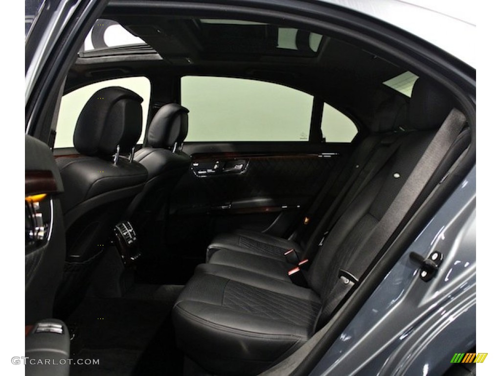 2008 Mercedes-Benz S 65 AMG Sedan Rear Seat Photo #84108230