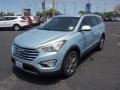 2013 Crystalline Blue Pearl Hyundai Santa Fe GLS  photo #1