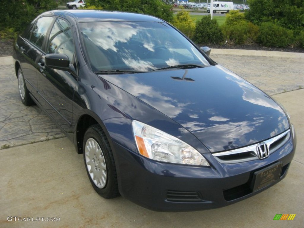 2006 Accord Value Package Sedan - Royal Blue Pearl / Gray photo #3