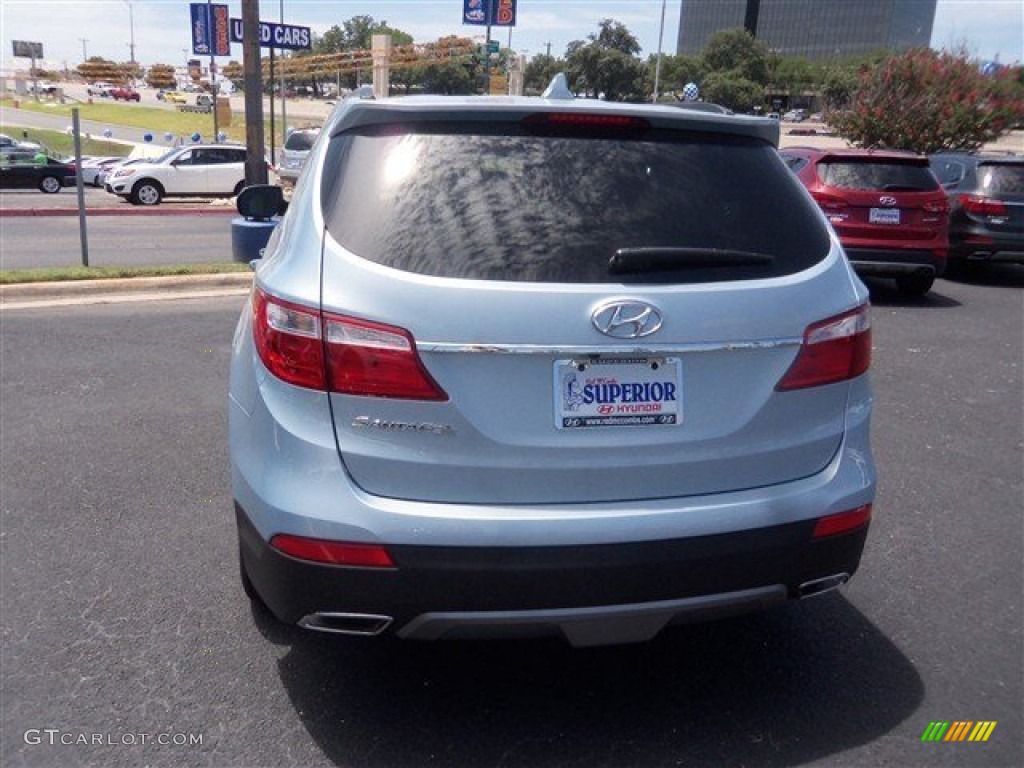 2013 Santa Fe GLS - Crystalline Blue Pearl / Beige photo #4