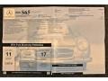2008 Mercedes-Benz S 65 AMG Sedan Window Sticker