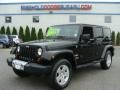 Black - Wrangler Unlimited Sahara 4x4 Photo No. 1