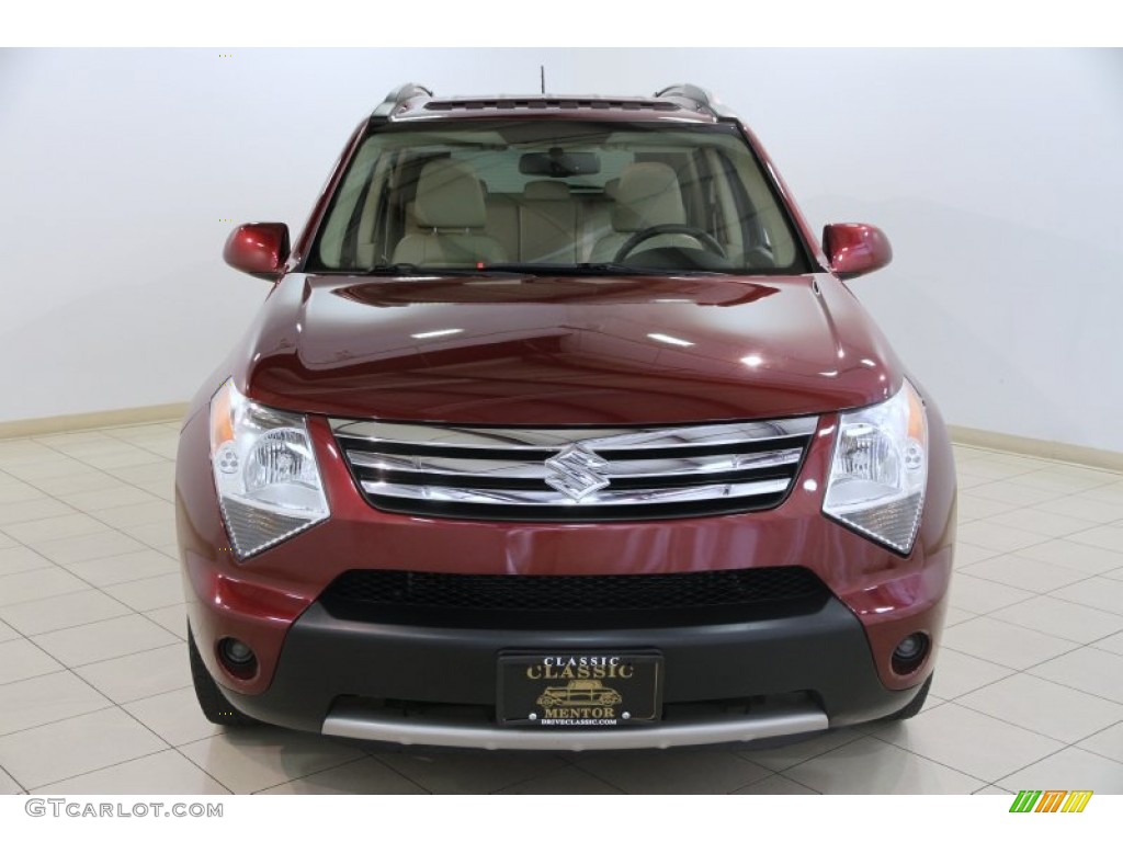 2008 XL7 Limited - Cranberry Red Metallic / Beige photo #2