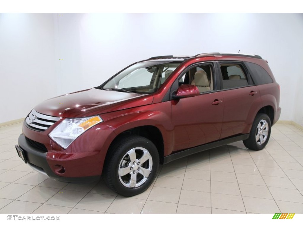 2008 XL7 Limited - Cranberry Red Metallic / Beige photo #3