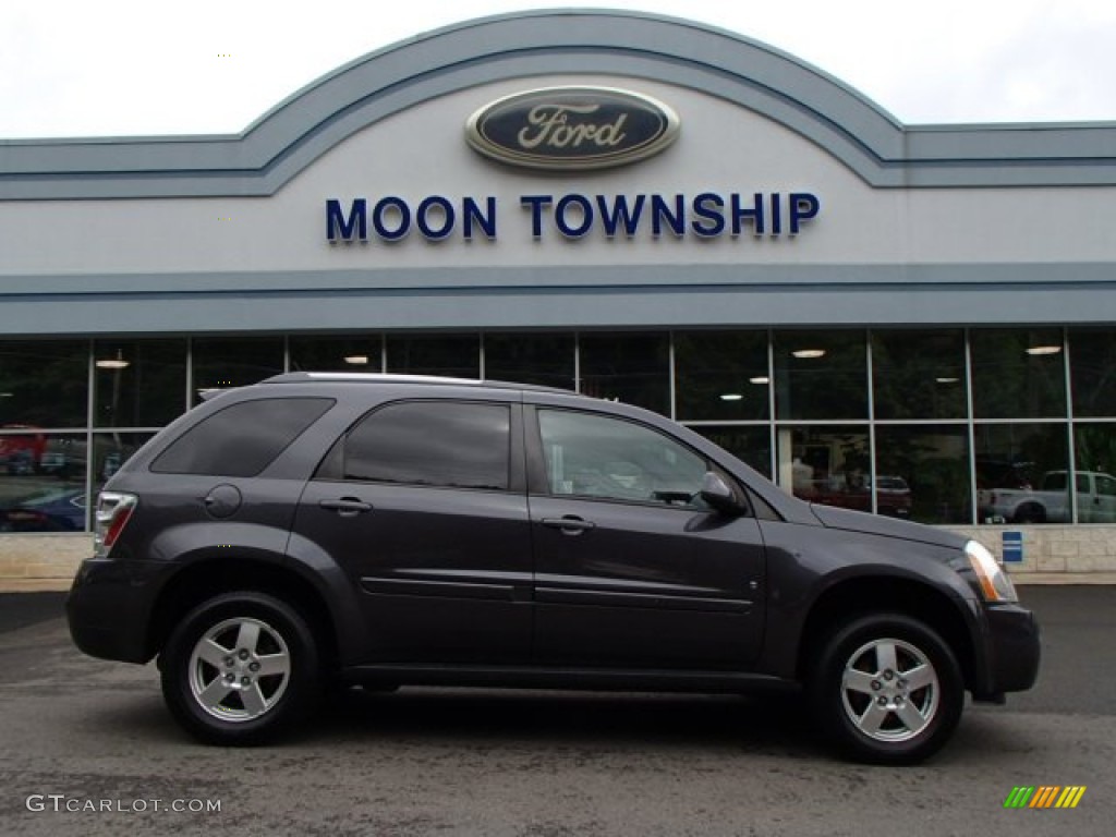 2007 Equinox LT AWD - Granite Gray Metallic / Light Gray photo #1