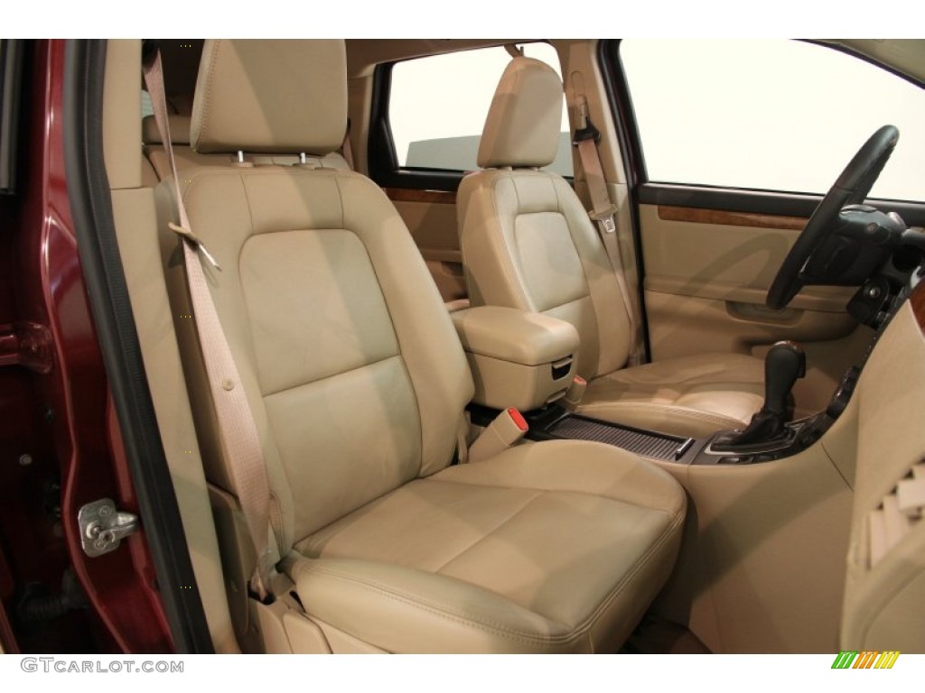 2008 XL7 Limited - Cranberry Red Metallic / Beige photo #25