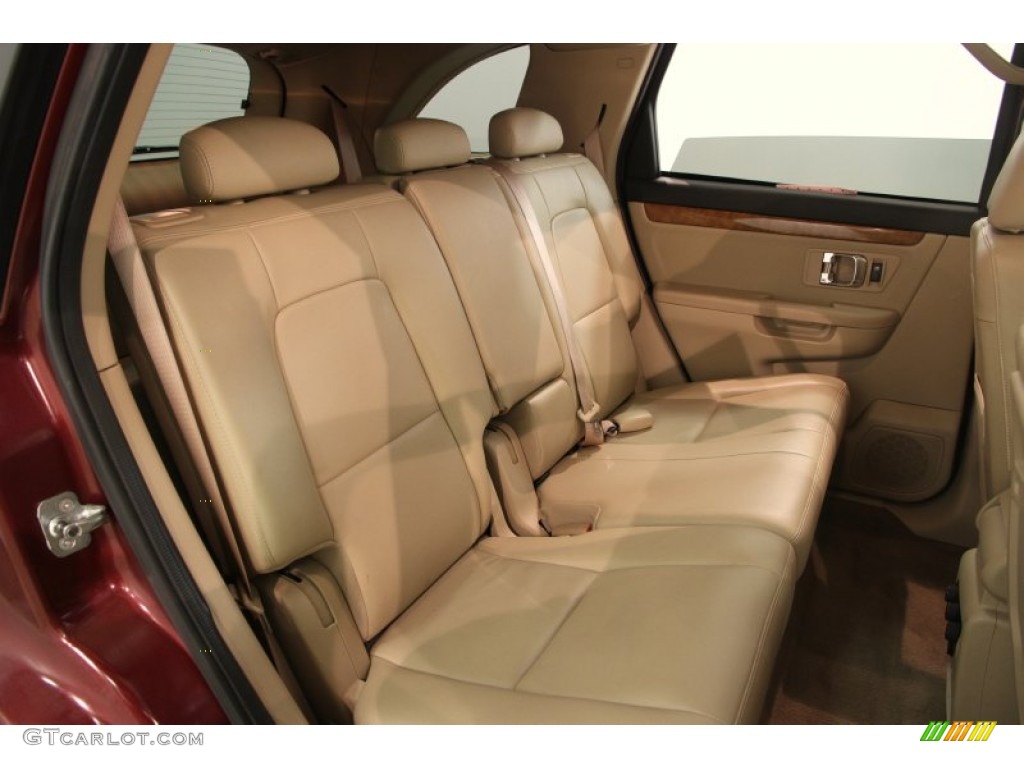 2008 XL7 Limited - Cranberry Red Metallic / Beige photo #26