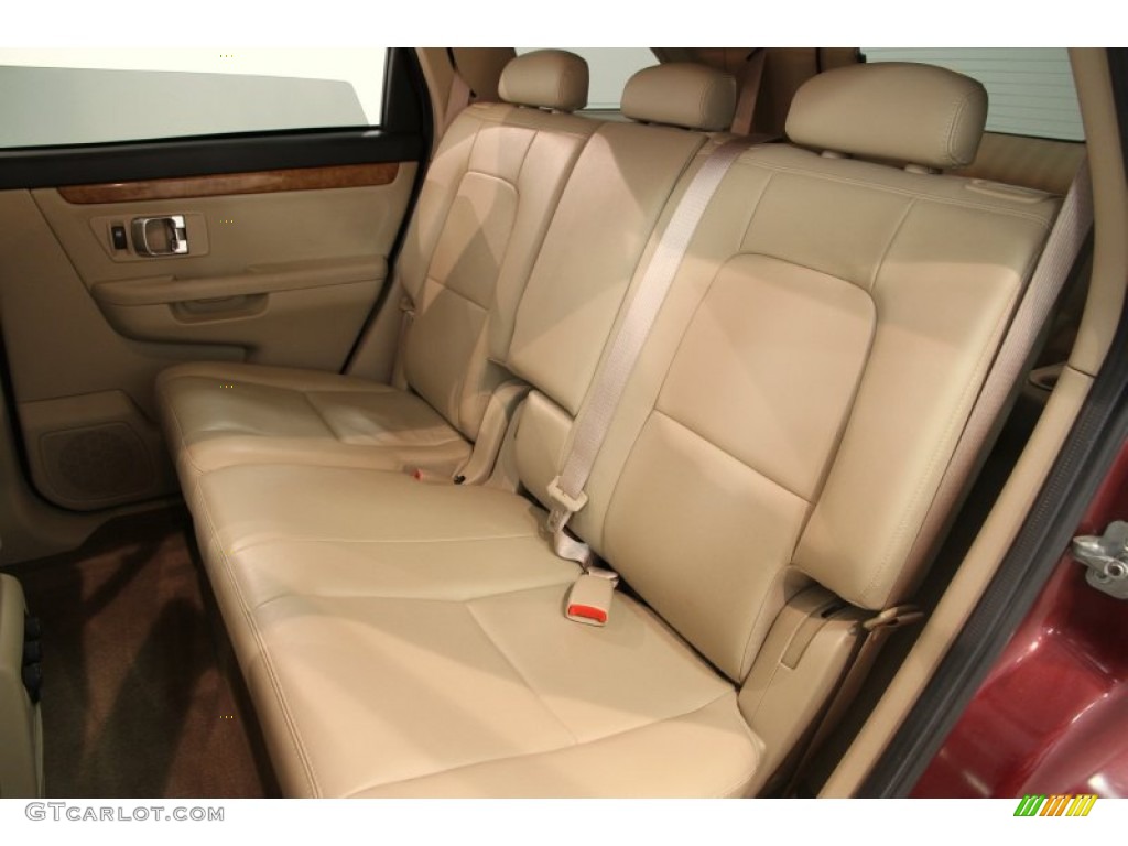2008 XL7 Limited - Cranberry Red Metallic / Beige photo #27
