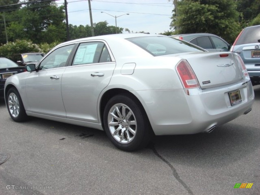 2012 300 Limited - Bright Silver Metallic / Black photo #3