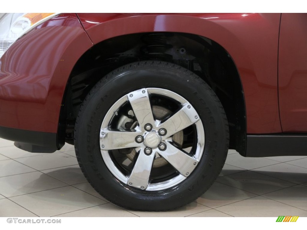 2008 XL7 Limited - Cranberry Red Metallic / Beige photo #34